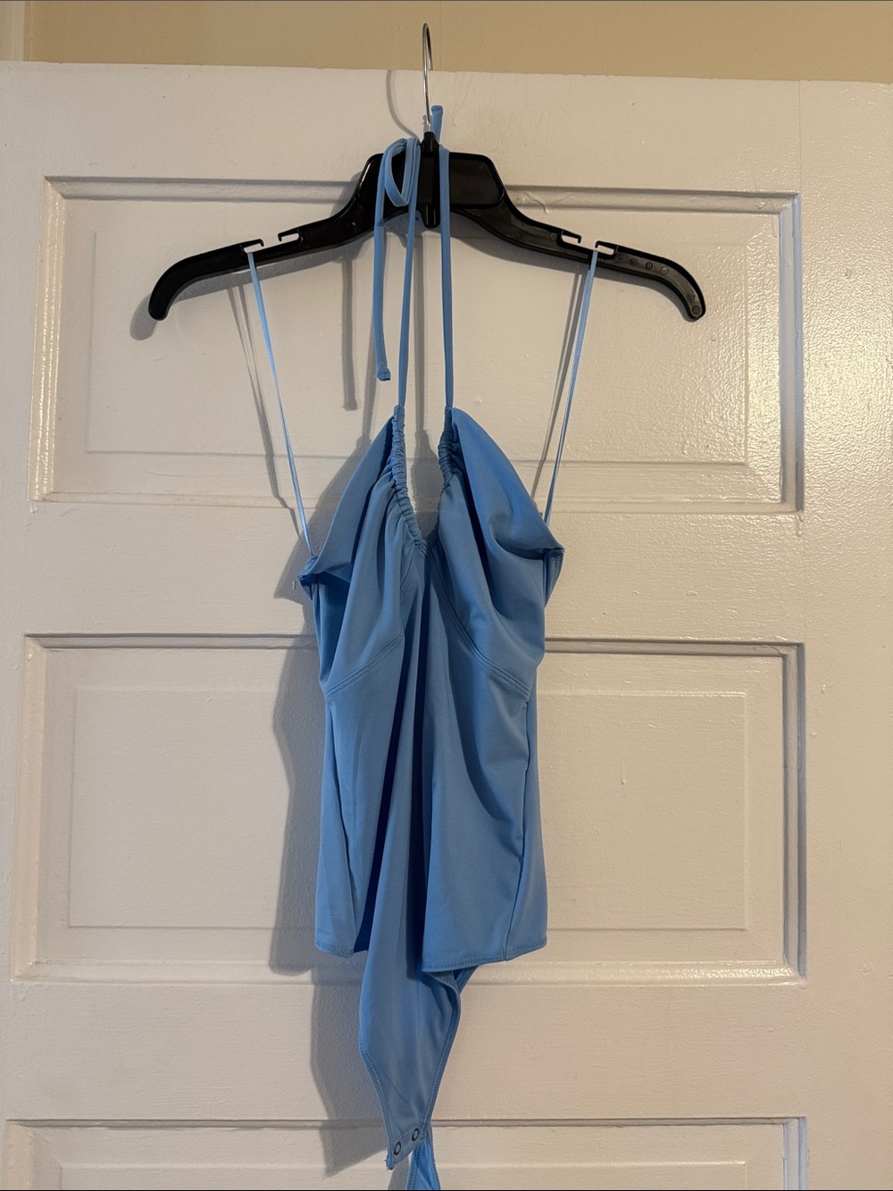 Abercrombie & Fitch Sky Blue Strappy Bodysuit